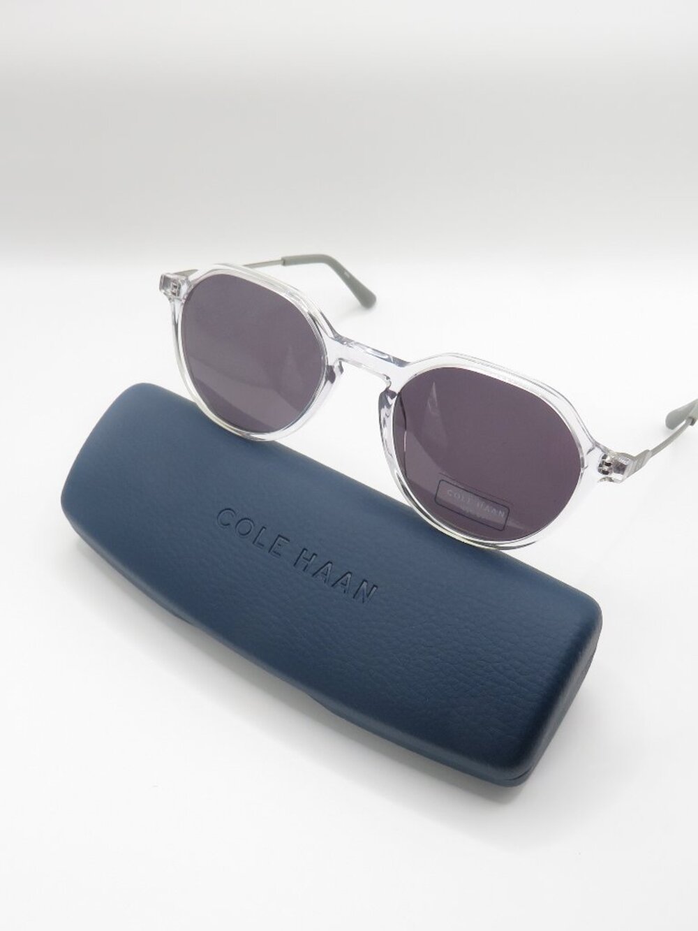 Cole Haan New CH6503 971 Crystal/Grey Sunglasses